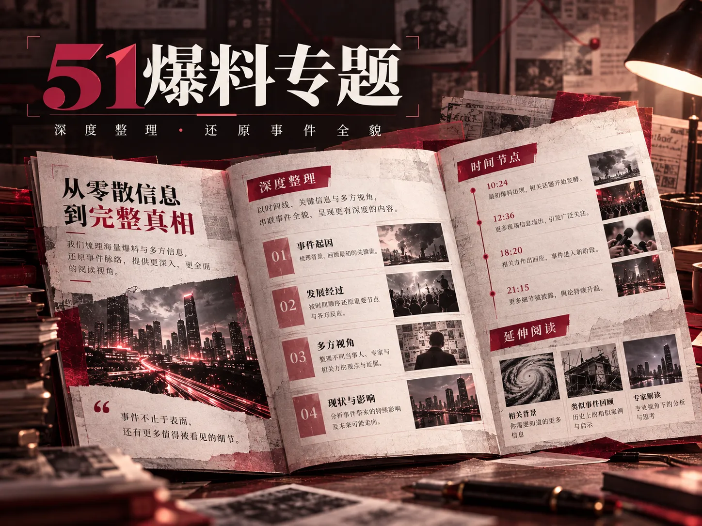 冲突时间线比对主题配图