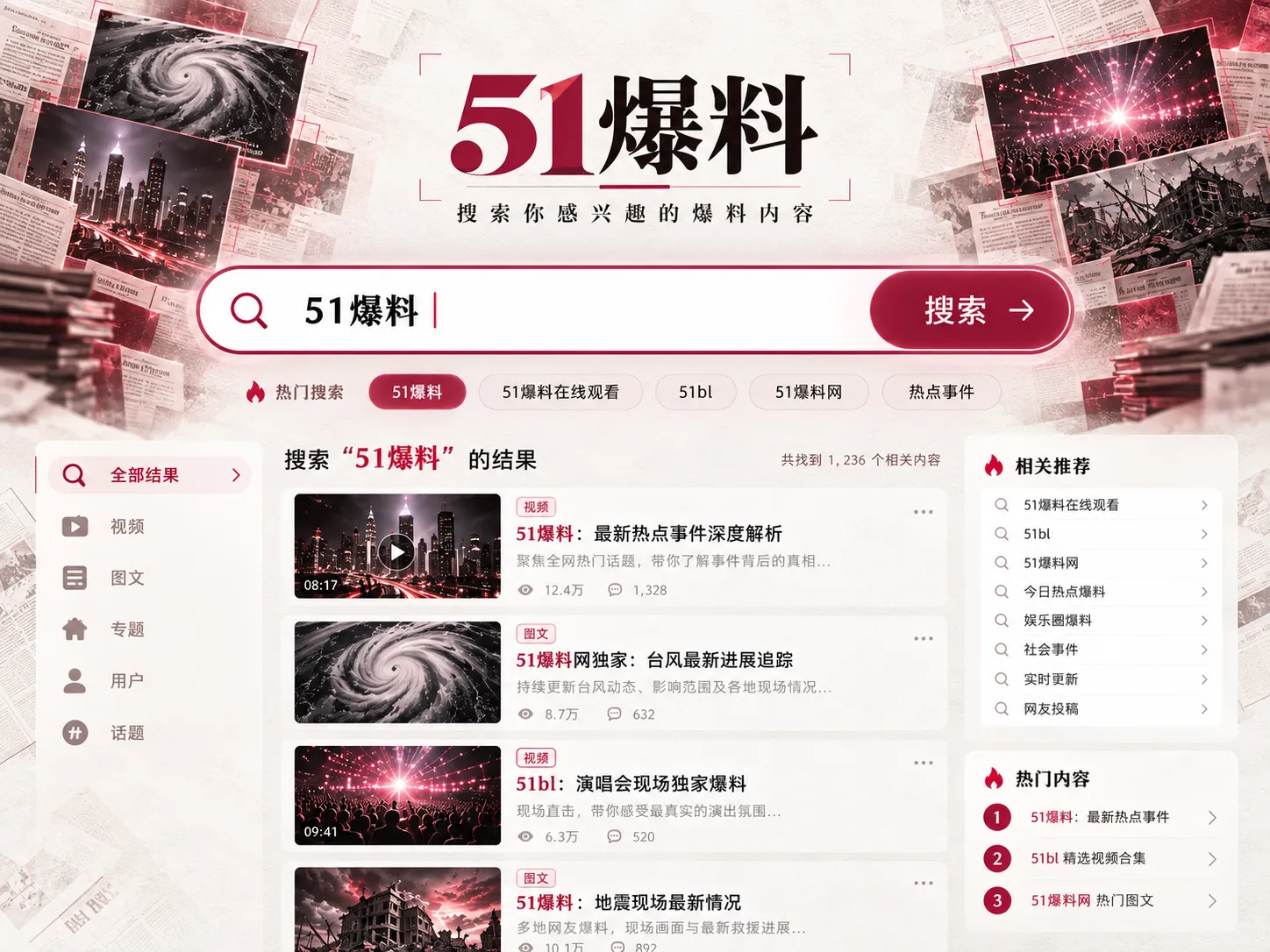 热点信息来源与核验主题配图